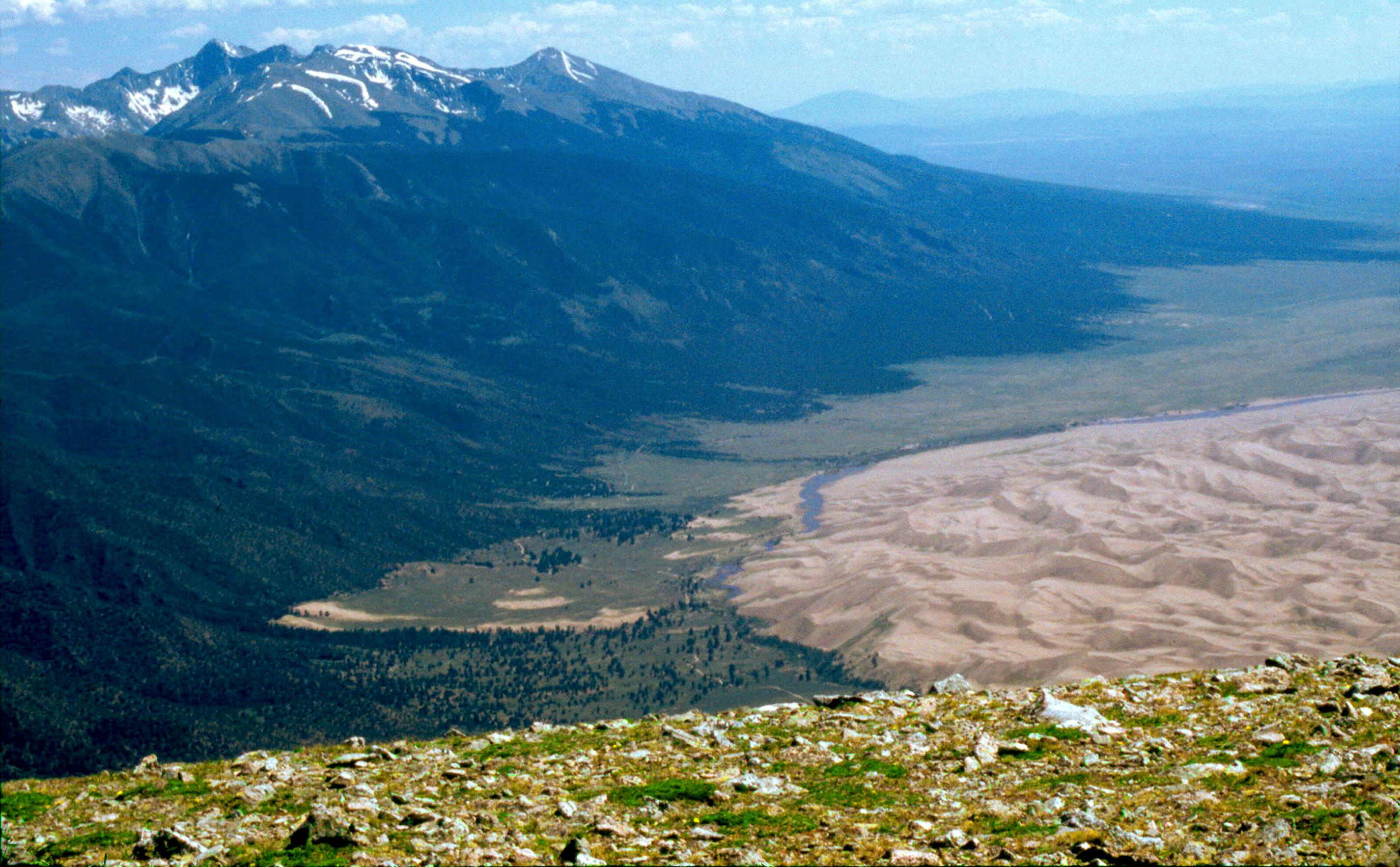 Hike Medano Lake and Mount Herard