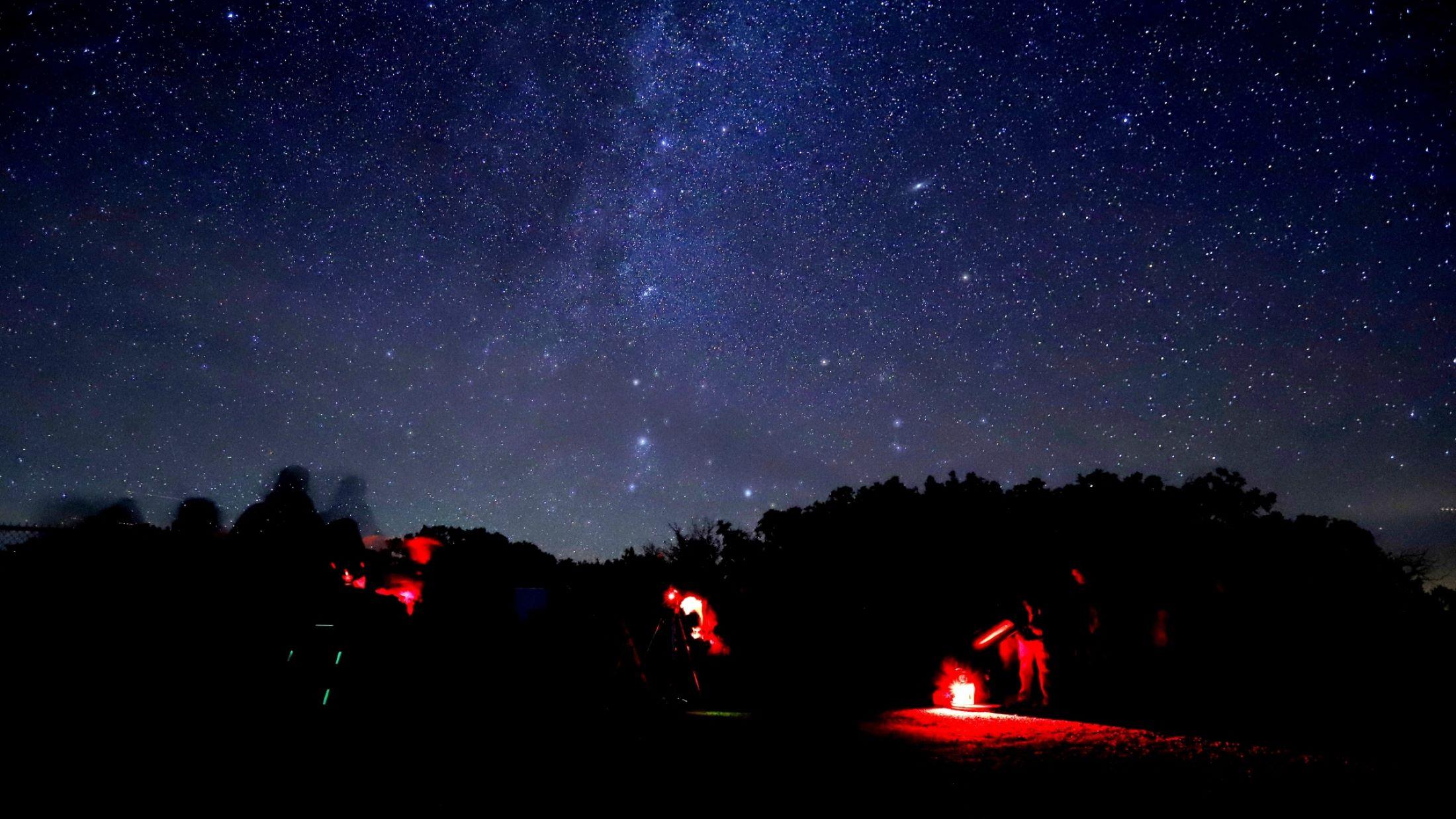 Stargazing at Black Canyon